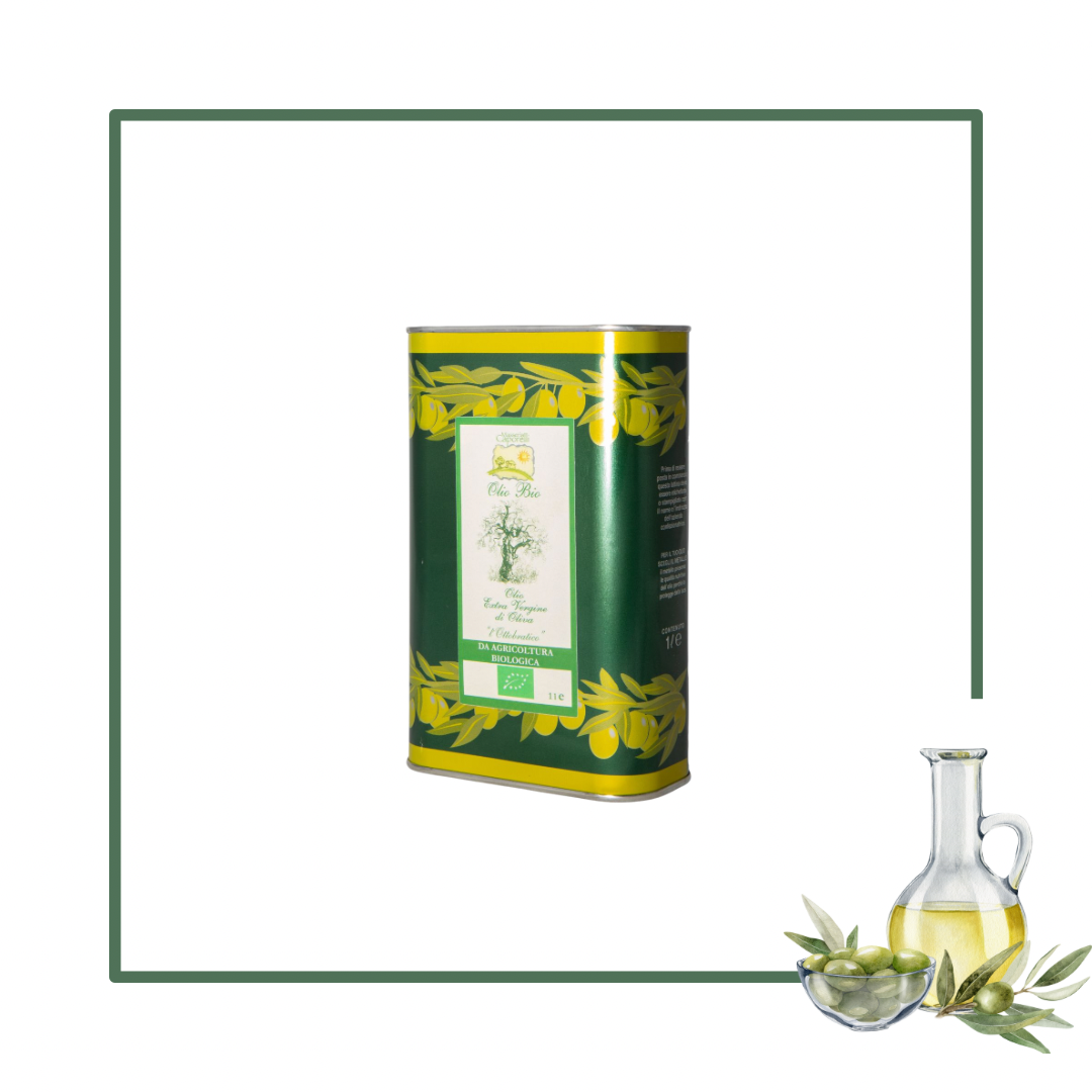 Olio extravergine d’oliva biologico calabrese Masseria Caporelli