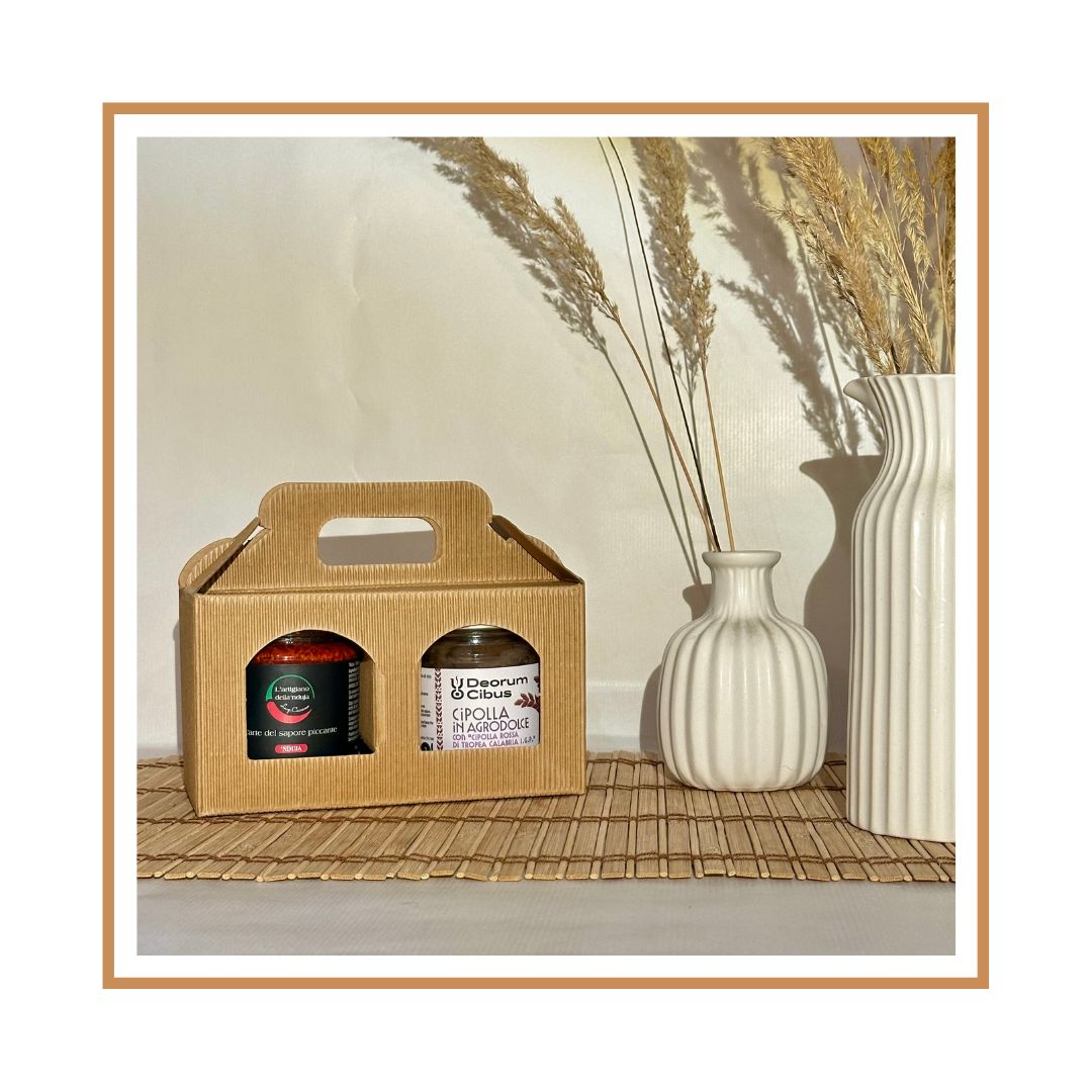 Il kit del calabrese: nduja e cipolla di Tropea