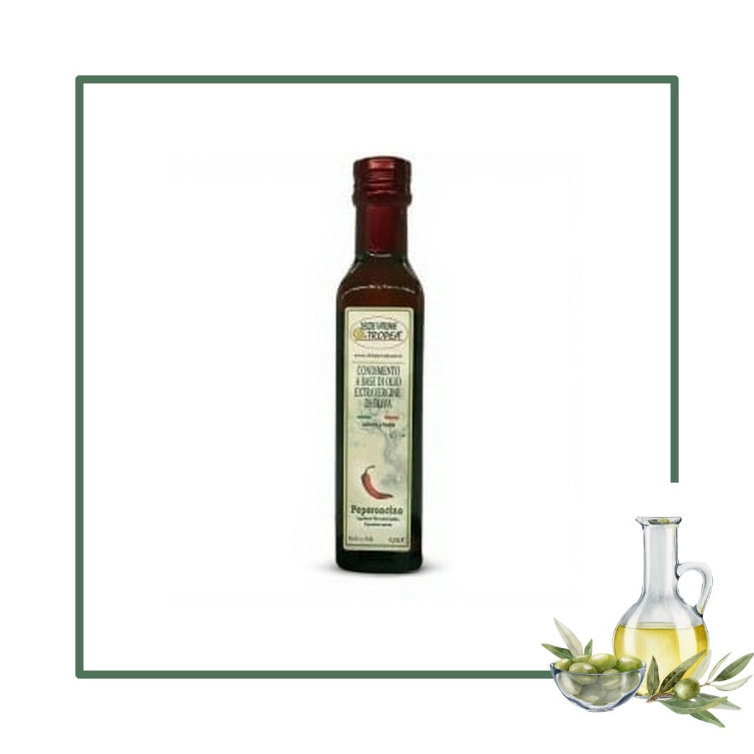 Olio evo aromatizzato al peperoncino calabrese