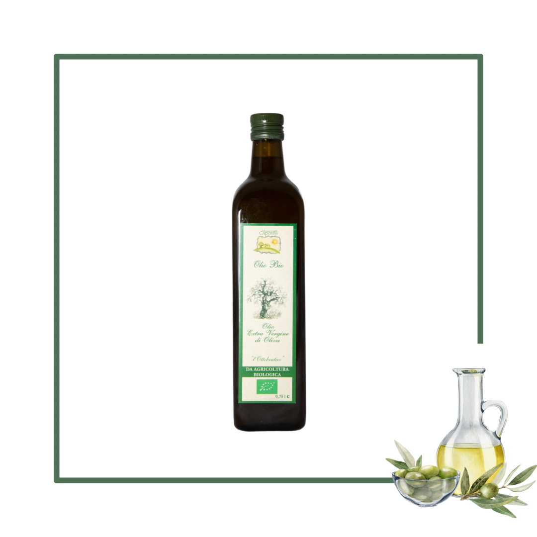 Olio extravergine d’oliva biologico 0,75l Masseria Caporelli 