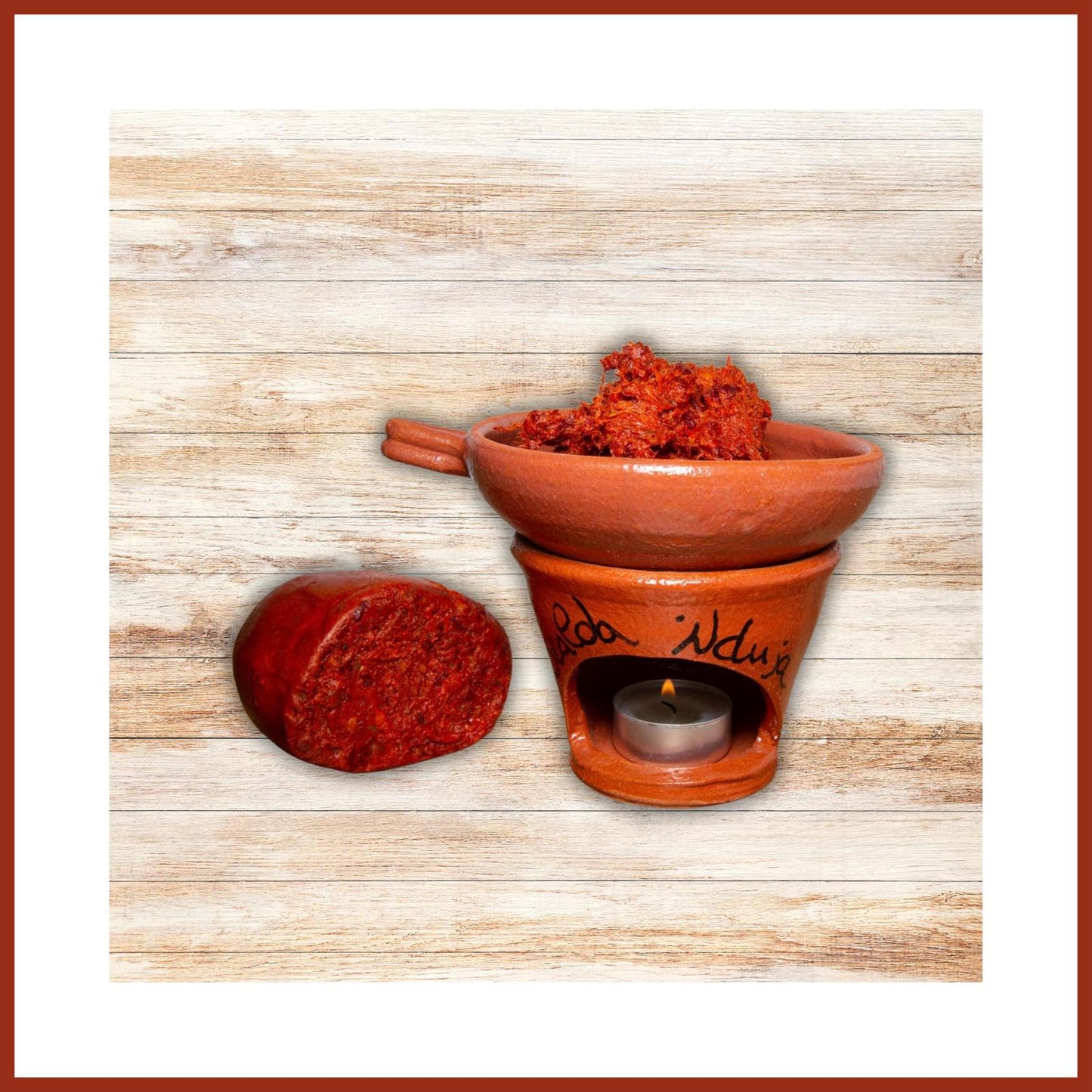 Scalda Nduja in terracotta – PEPERUJA