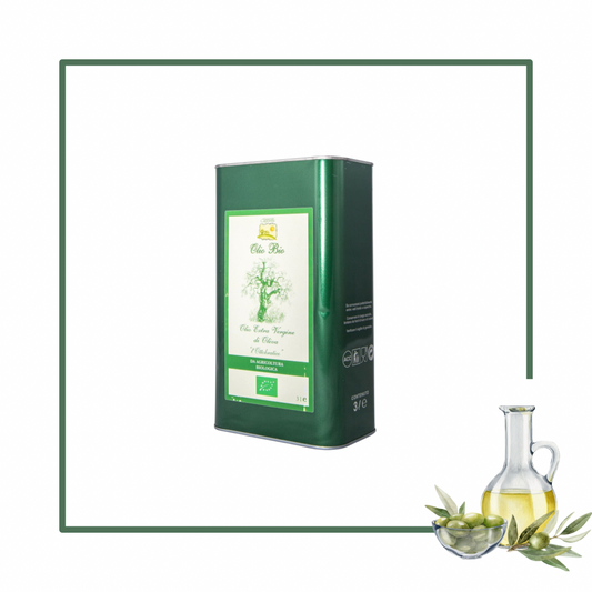 Olio extravergine di oliva biologico - Latta da 3L