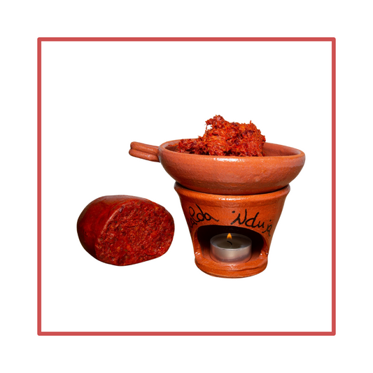Nduja + Scaldanduja in terracotta