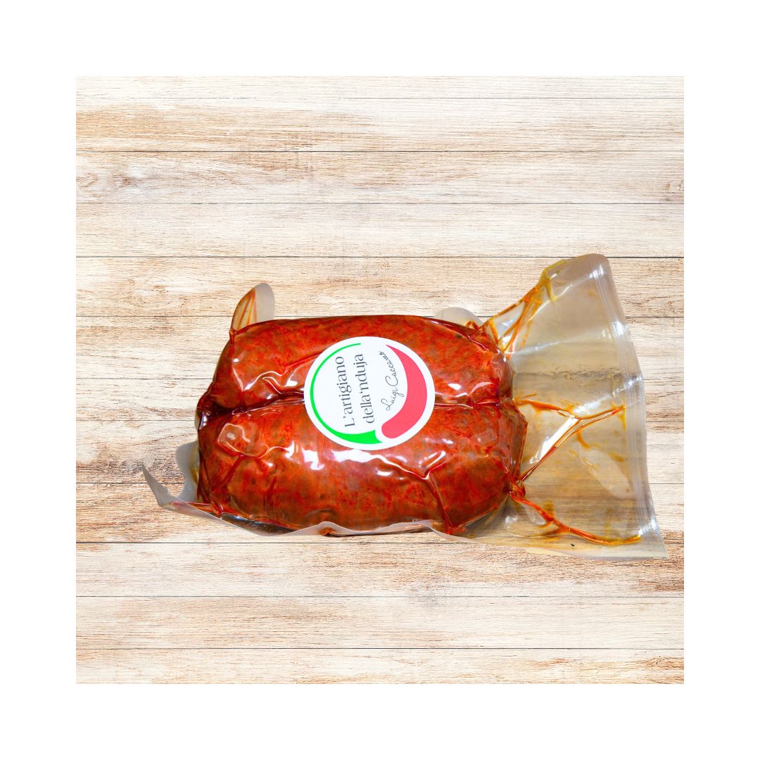 Nduja di Spilinga - Crespone - L'Artigiano della Nduja - 380g/450g ...
