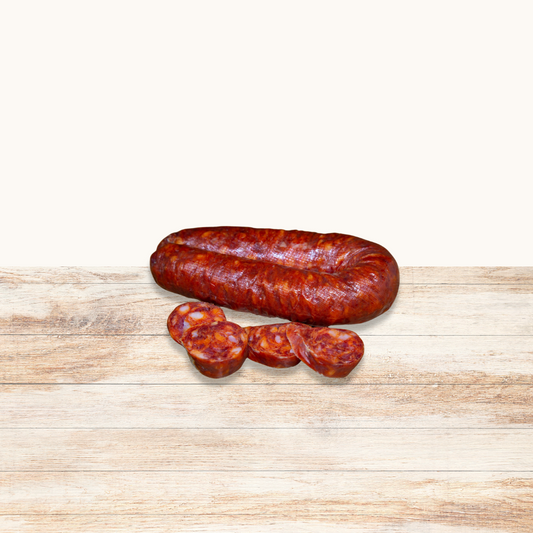 Gewürzte Wurst vom Schwarzen Schwein aus Kalabrien - Provenzano Farm - 600g